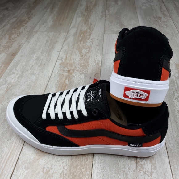 Vans Berle Pro Black N Orange - Picture 6 of 11